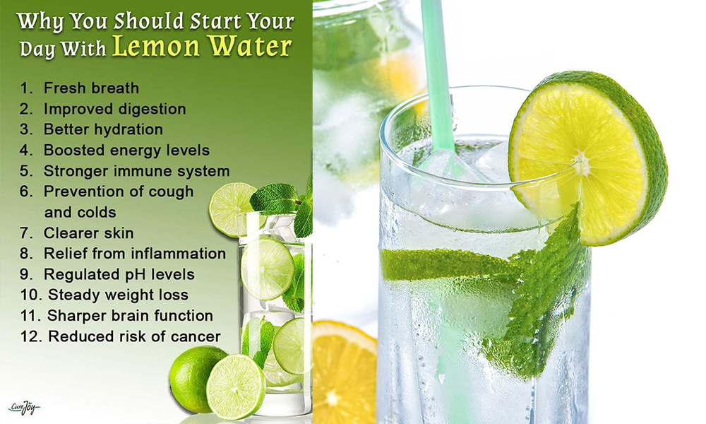 Why You Should Start Your Day With Lemon Water